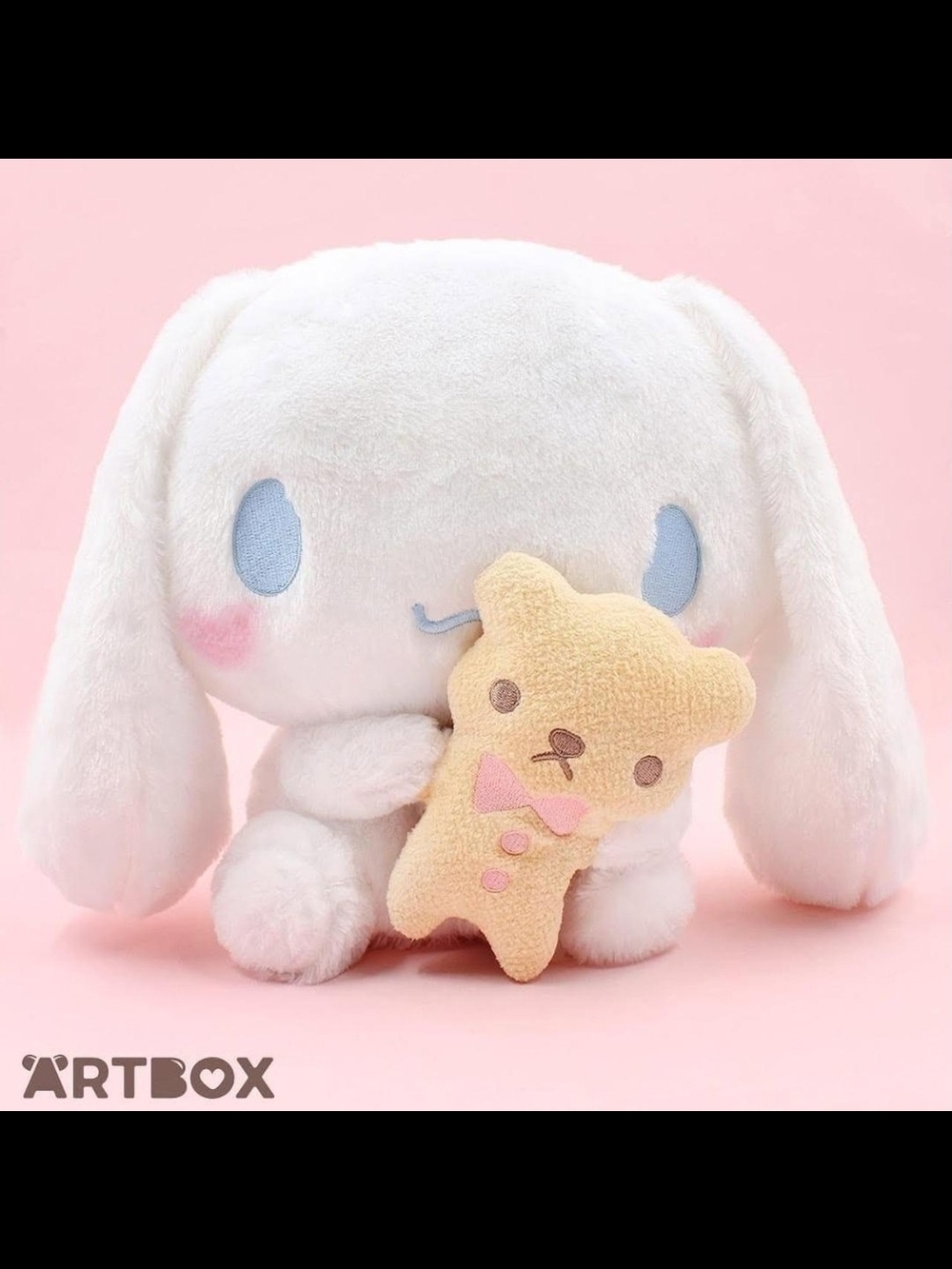 Rare Japanese Exclusive 12" Cinnamoroll Heart Blush Teddy Bear Mega Plush
